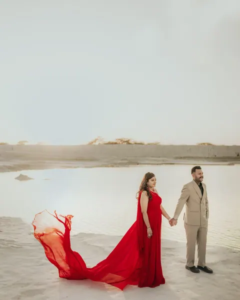 Pre-wedding couple photograph 1 from a Drishti Weddings shoot