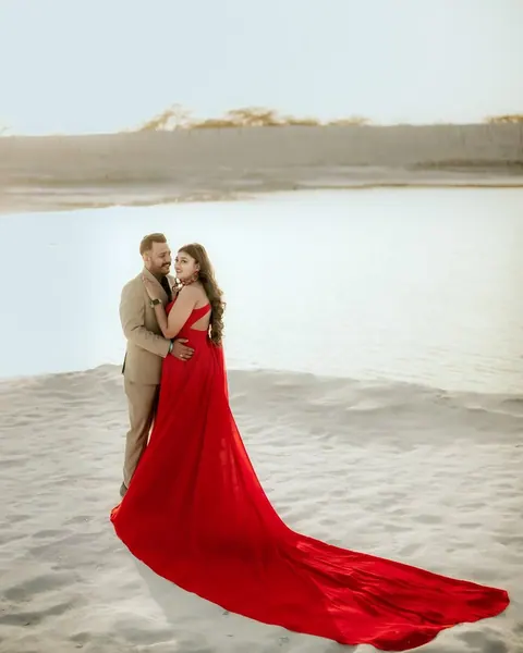 Pre-wedding couple photograph 1 from a Drishti Weddings shoot