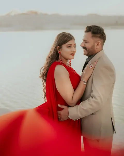 Pre-wedding couple photograph 2 from a Drishti Weddings shoot