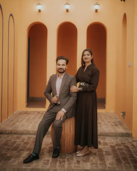 Pre-wedding couple photograph 1 from a Drishti Weddings shoot