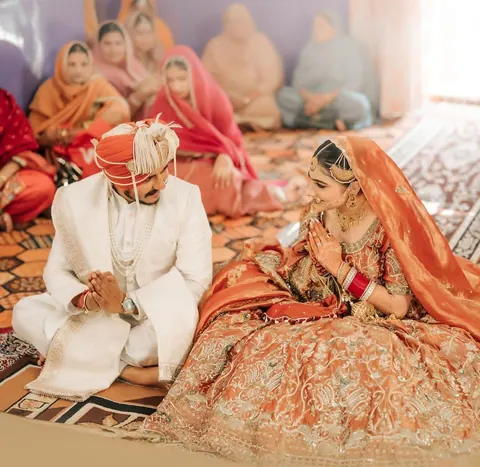 Wedding couple photograph 1 from a Drishti Weddings shoot