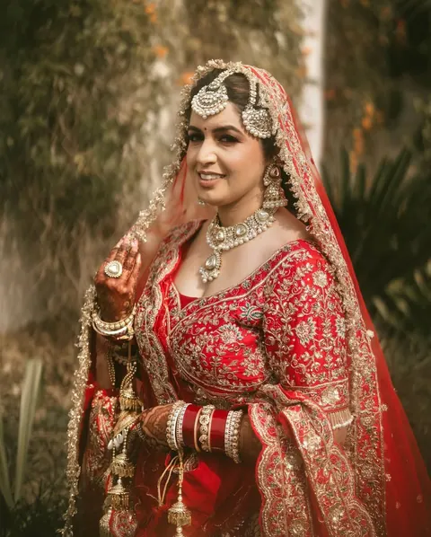 Wedding bridal photograph 3 from a Drishti Weddings shoot