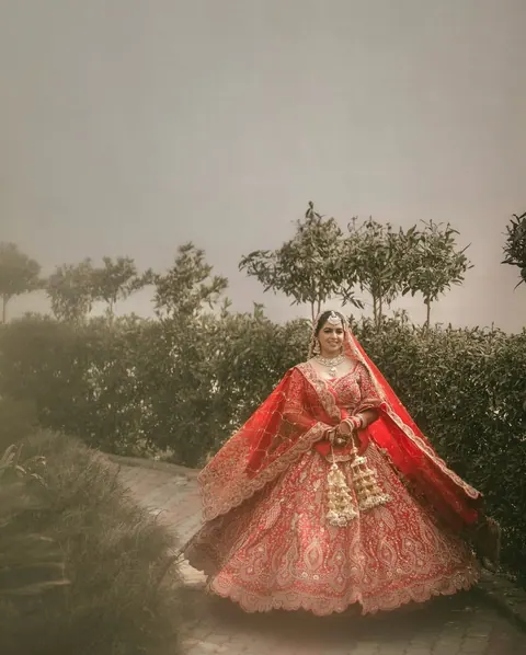 Wedding bridal photograph 5 from a Drishti Weddings shoot