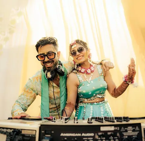 Celebration couple photograph 1 from a Drishti Weddings shoot
