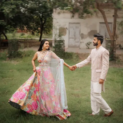 Pre-wedding couple photograph 1 from a Drishti Weddings shoot