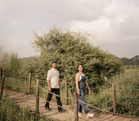 Pre-wedding couple photograph 1 from a Drishti Weddings shoot