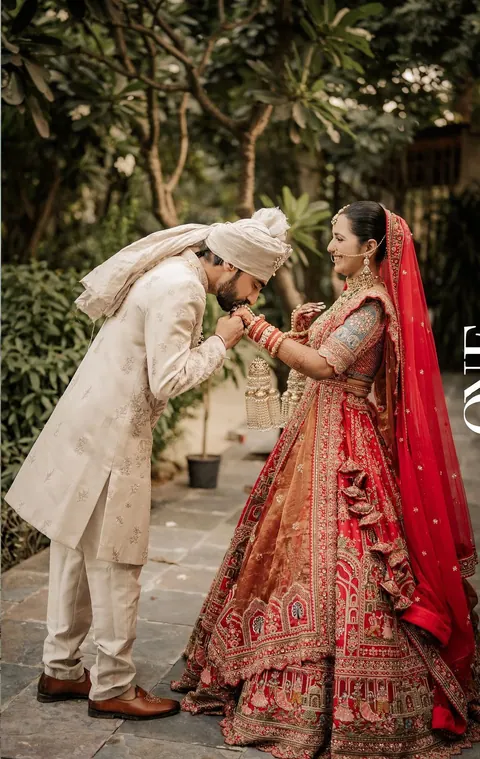 Wedding couple photograph 1 from a Drishti Weddings shoot