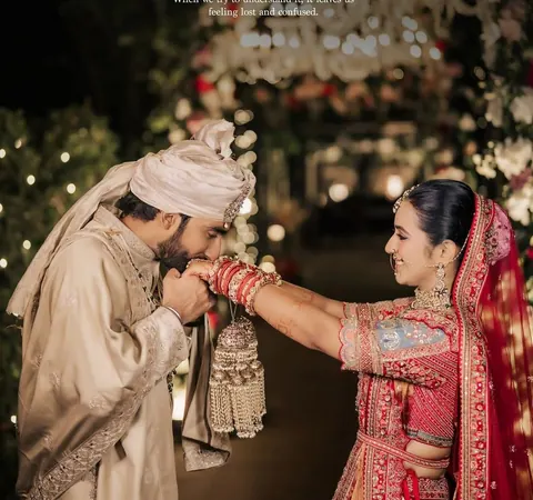 Wedding couple photograph 2 from a Drishti Weddings shoot