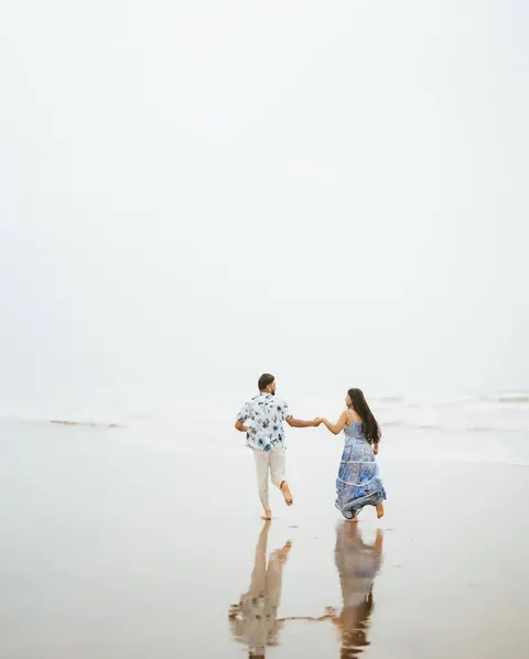 Pre-wedding couple photograph 1 from a Drishti Weddings shoot