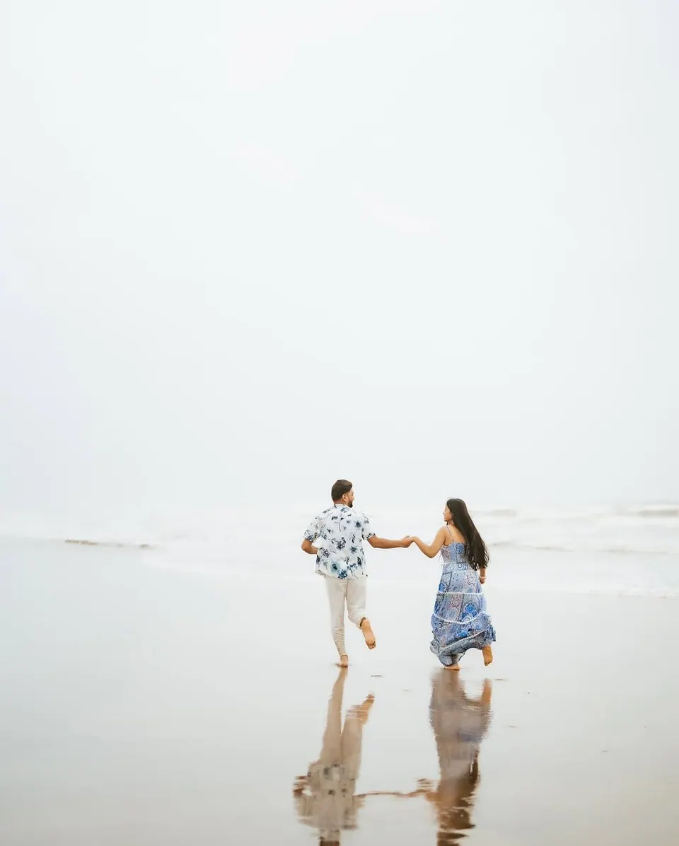 Pre-wedding couple photograph 1 from a Drishti Weddings shoot