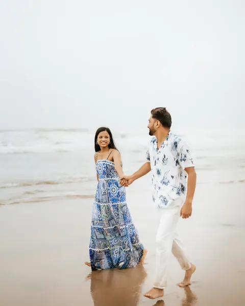 Pre-wedding couple photograph 2 from a Drishti Weddings shoot