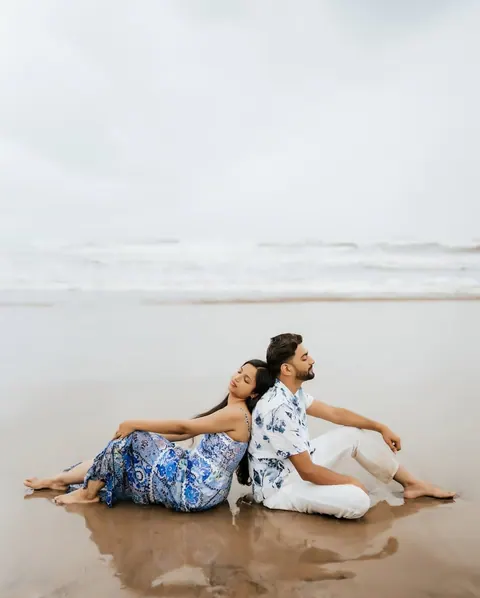 Pre-wedding couple photograph 3 from a Drishti Weddings shoot
