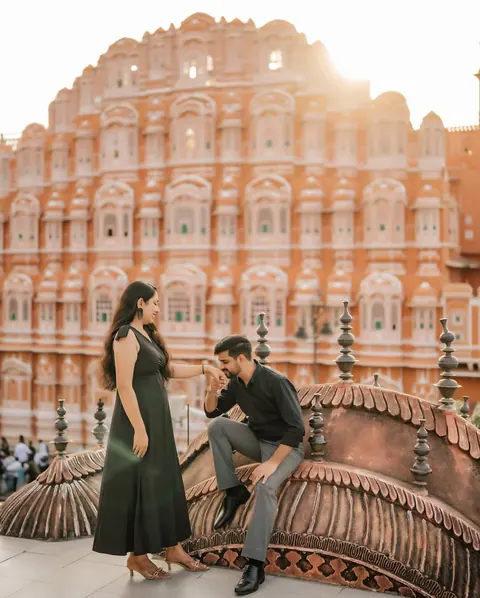 Pre-wedding couple photograph 3 from a Drishti Weddings shoot