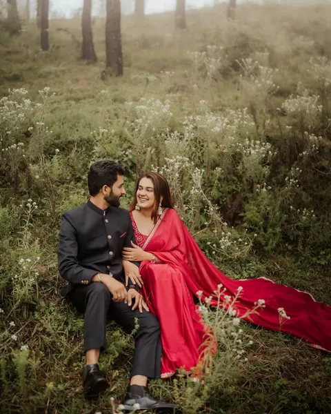Pre-wedding couple photograph 1 from a Drishti Weddings shoot