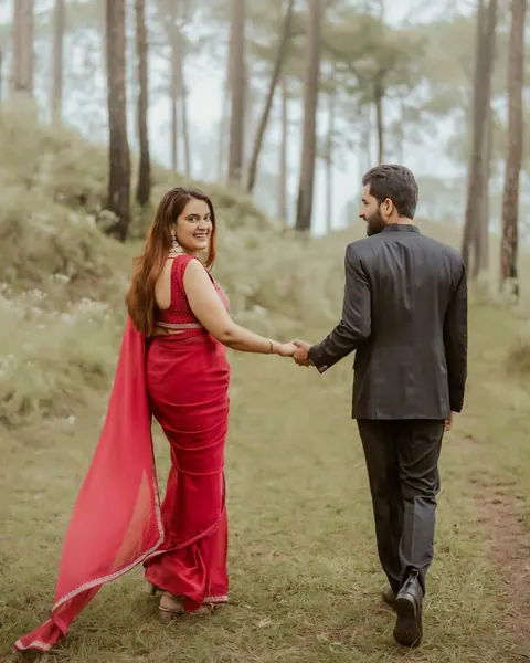Pre-wedding couple photograph 2 from a Drishti Weddings shoot