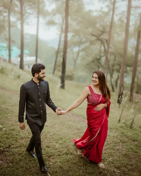 Pre-wedding couple photograph 3 from a Drishti Weddings shoot