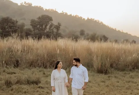 Pre-wedding couple photograph 1 from a Drishti Weddings shoot