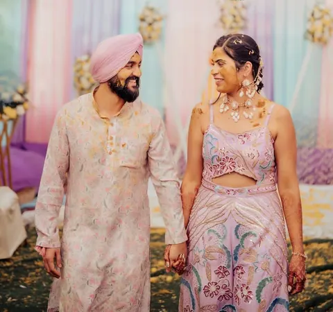 Celebration couple photograph 1 from a Drishti Weddings shoot