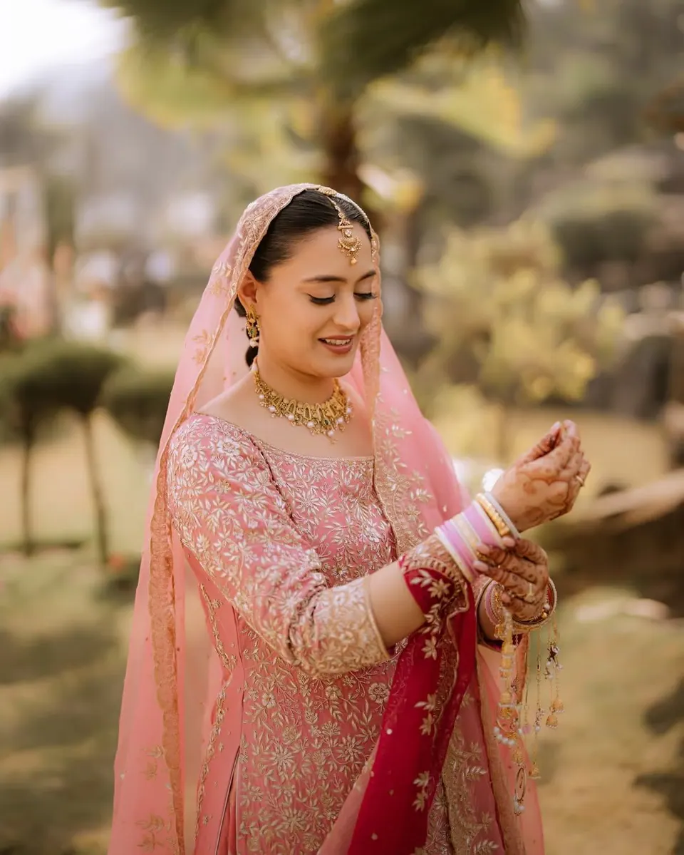 Wedding bridal photograph 1 from a Drishti Weddings shoot