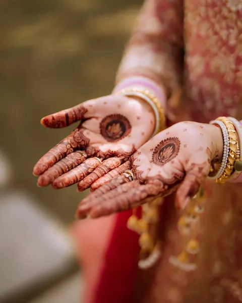 Wedding bridal photograph 7 from a Drishti Weddings shoot