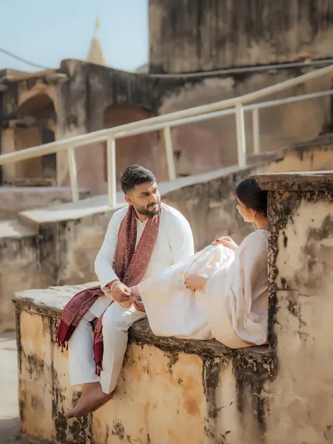 Pre-wedding couple photograph 2 from a Drishti Weddings shoot