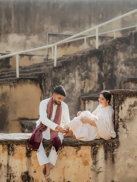 Pre-wedding couple photograph 3 from a Drishti Weddings shoot
