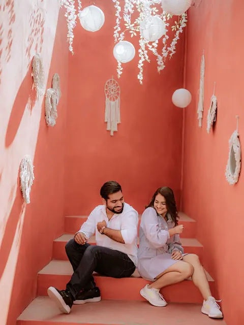 Pre-wedding couple photograph 5 from a Drishti Weddings shoot