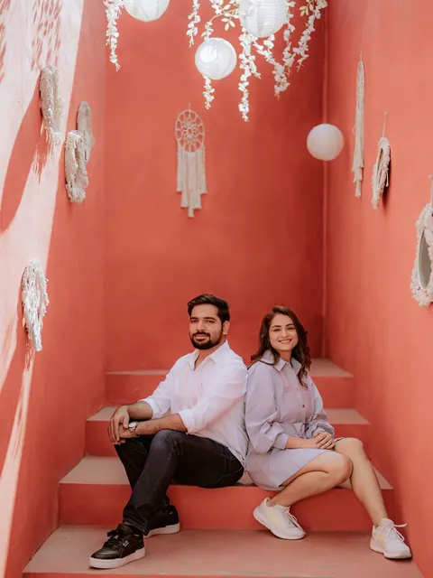 Pre-wedding couple photograph 6 from a Drishti Weddings shoot