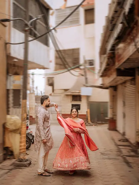 Pre-wedding couple photograph 7 from a Drishti Weddings shoot