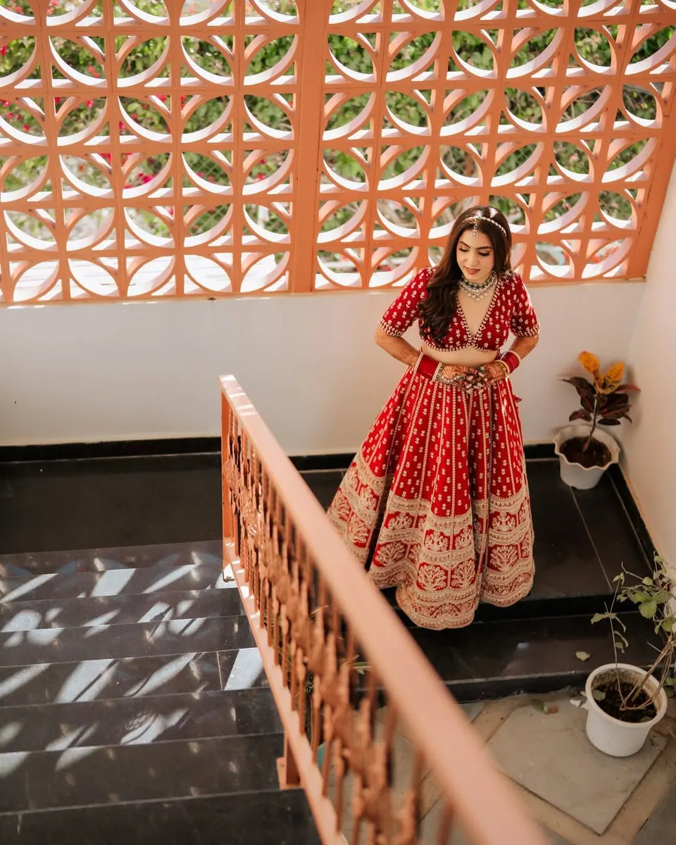 Wedding bridal photograph 1 from a Drishti Weddings shoot