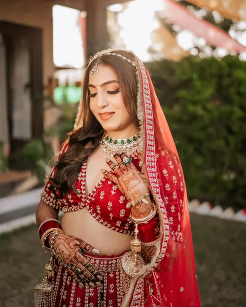 Wedding bridal photograph 3 from a Drishti Weddings shoot
