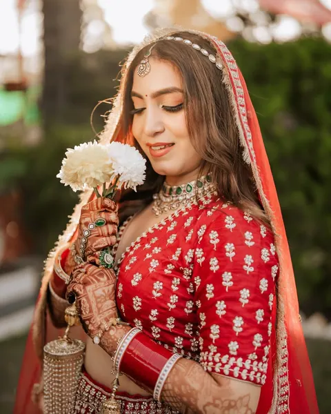 Wedding bridal photograph 4 from a Drishti Weddings shoot