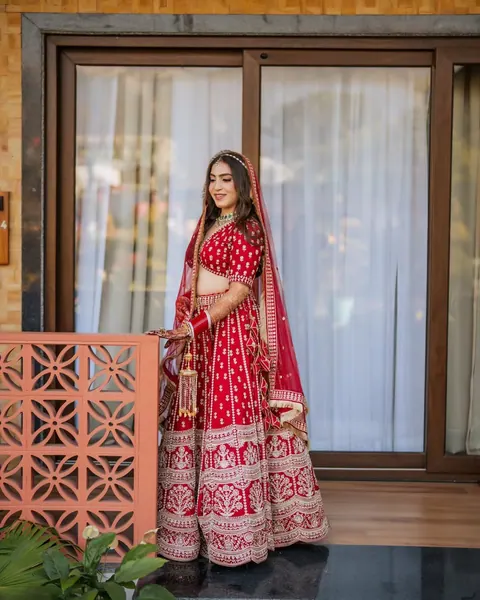 Wedding bridal photograph 8 from a Drishti Weddings shoot