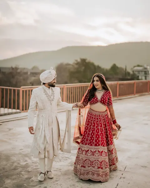 Wedding couple photograph 5 from a Drishti Weddings shoot