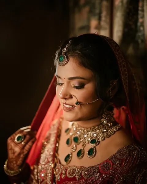 Wedding bridal photograph 3 from a Drishti Weddings shoot