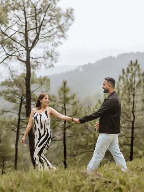Pre-wedding couple photograph 1 from a Drishti Weddings shoot
