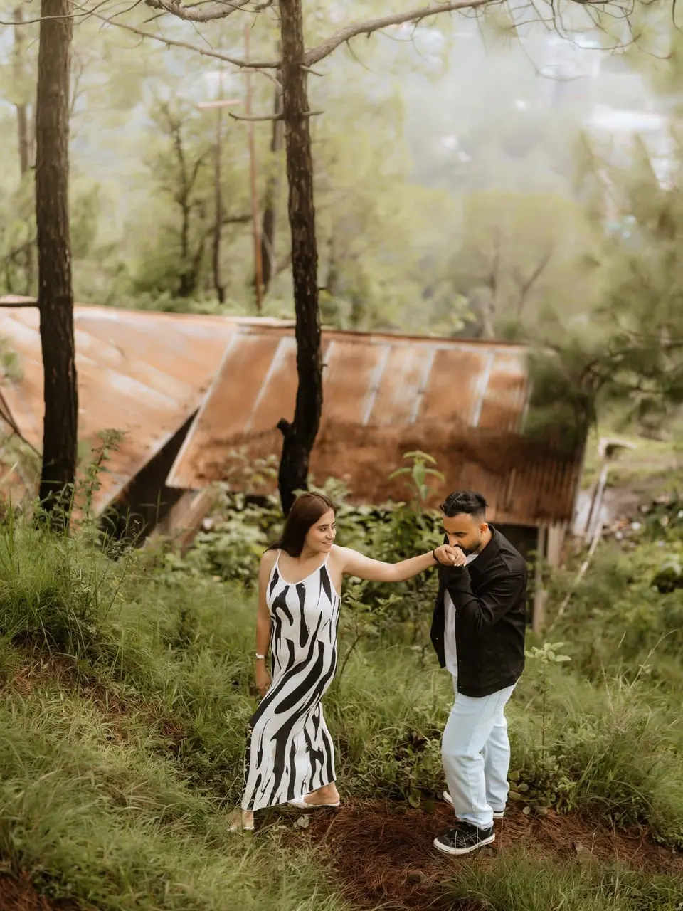 Pre-wedding couple photograph 1 from a Drishti Weddings shoot