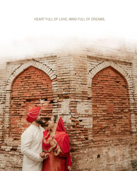 Wedding couple photograph 1 from a Drishti Weddings shoot