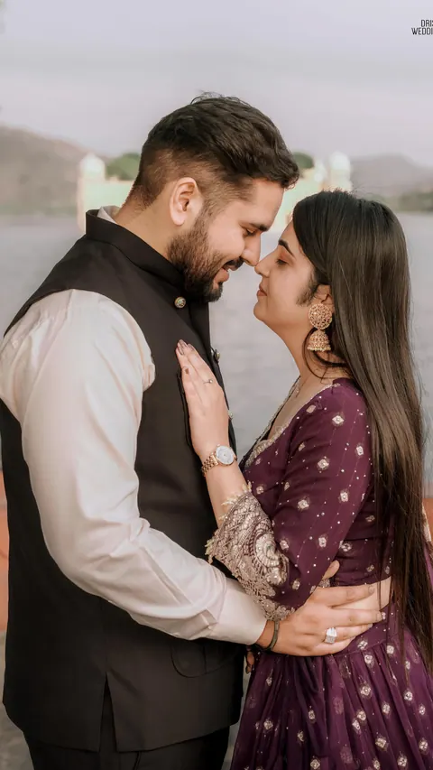 Pre-wedding couple photograph 1 from a Drishti Weddings shoot