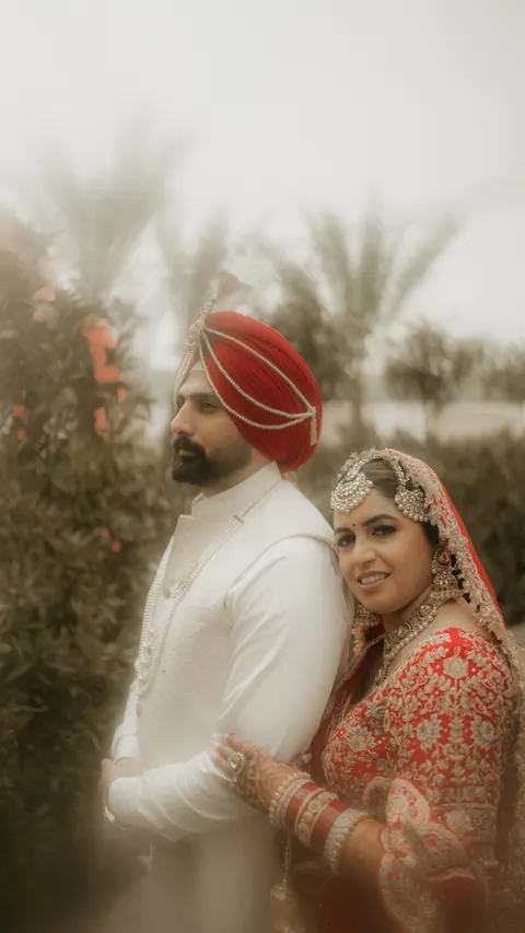 Wedding couple photograph 1 from a Drishti Weddings shoot