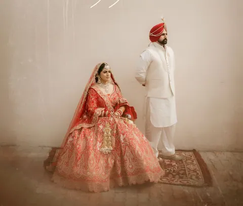 Wedding couple photograph 1 from a Drishti Weddings shoot