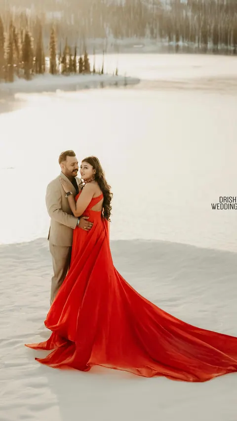 Pre-wedding couple photograph 1 from a Drishti Weddings shoot