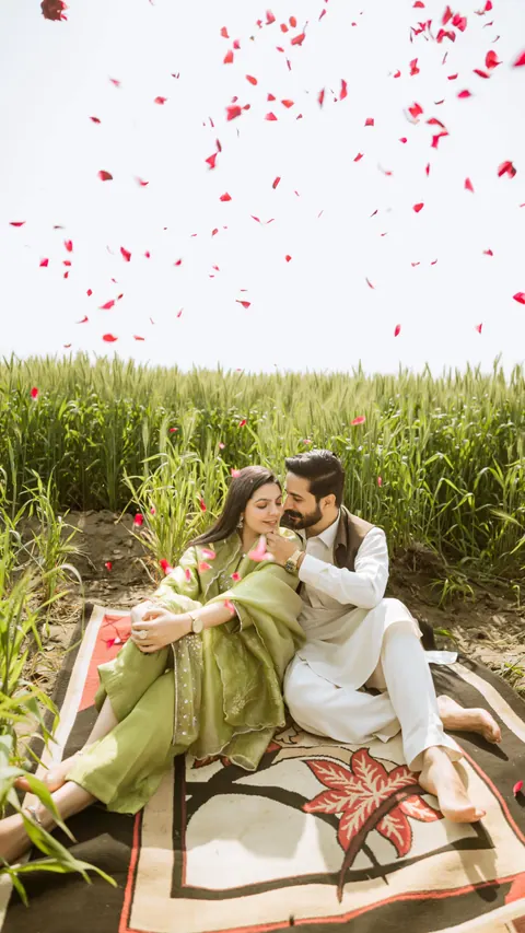 Pre-wedding couple photograph 1 from a Drishti Weddings shoot