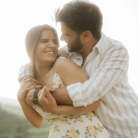 Pre-wedding couple photograph 1 from a Drishti Weddings shoot